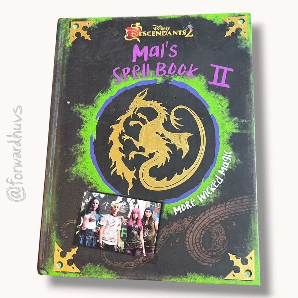 Descendants 2: Mal's Spell Book 2 - More Wicked Magic (Hardcover)